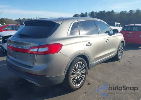 2016 Lincoln Mkx Reserve из США, поврежденный, VIN 2LMTJ8LR3GBL64053